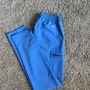 Figs Ceil Blue Yola Scrub Pants